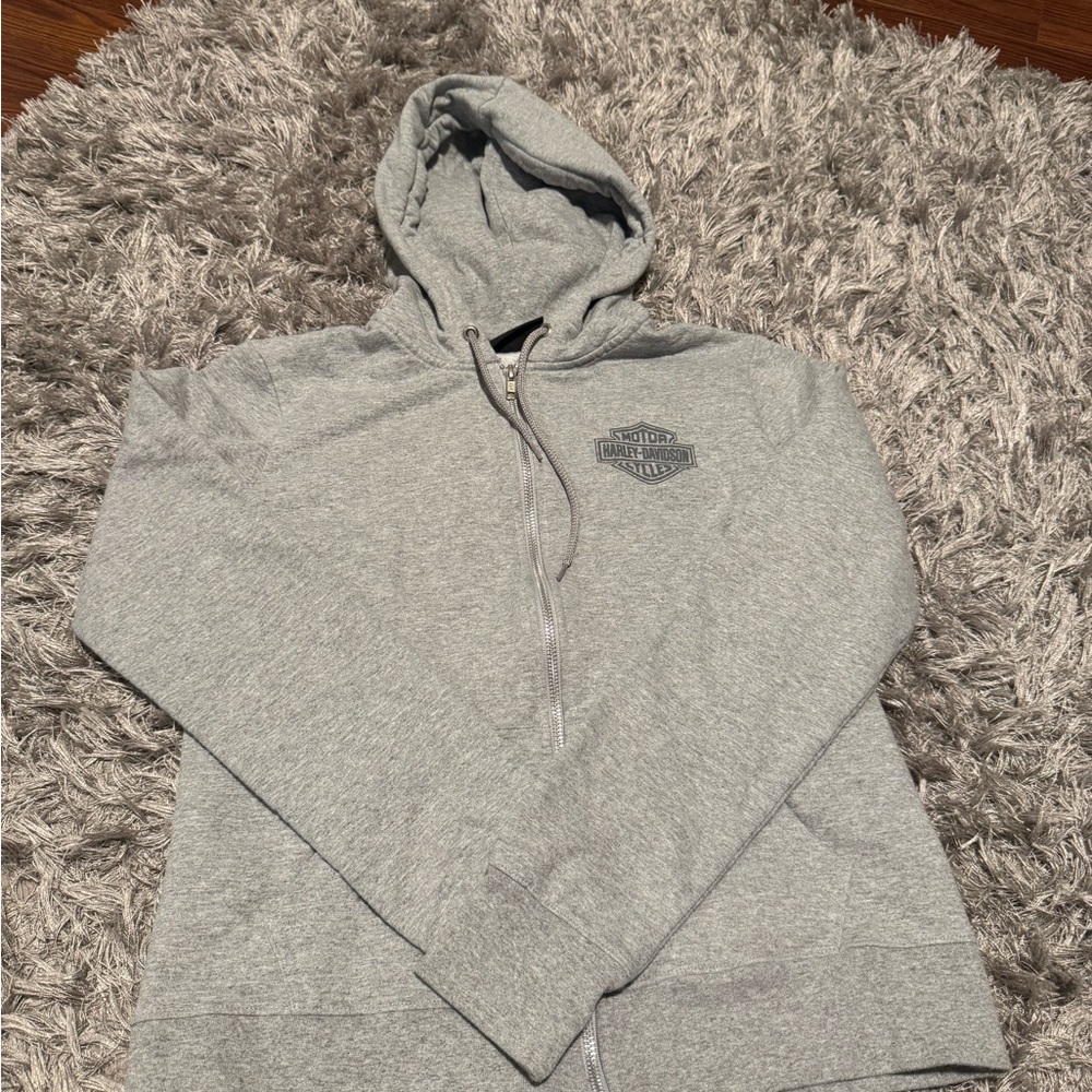 Harley-Davidson Light Gray Hoodie